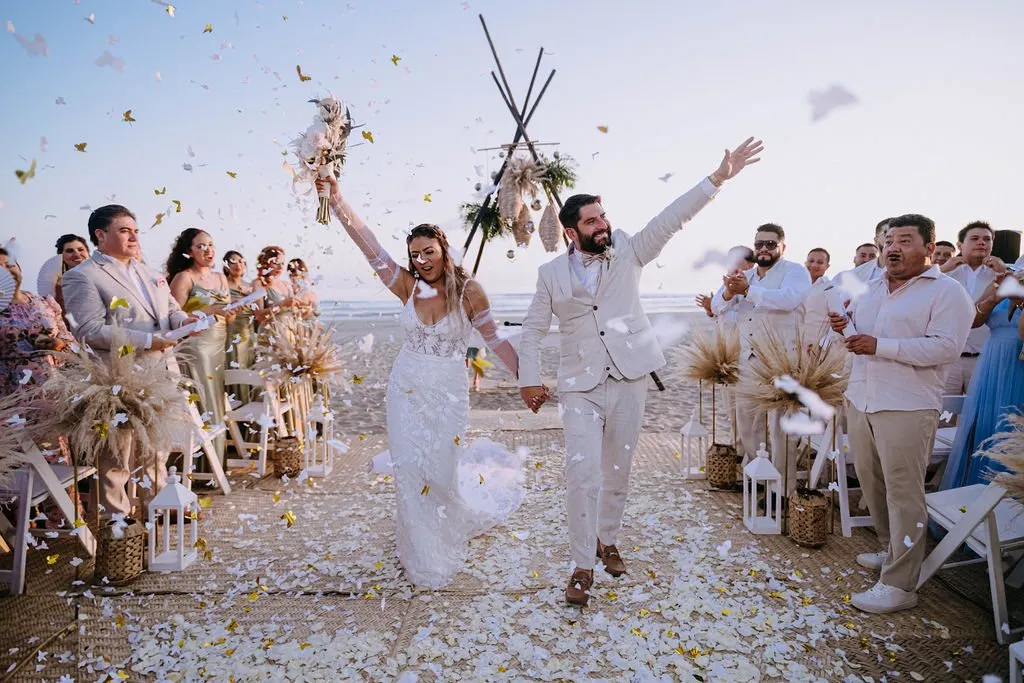 Boda de A & I en Barra Vieja, Acapulco · Guerrero